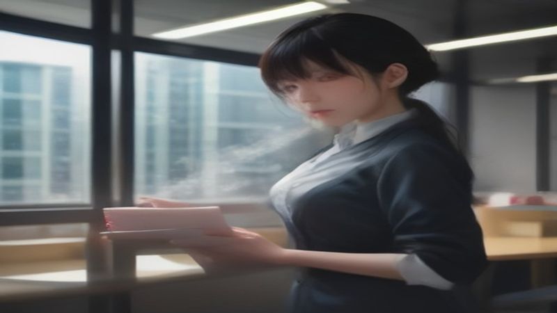 古典水墨风格女性向po文插画，夜色中执伞回眸的少女，古言意境悠然